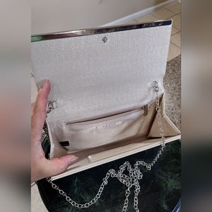 GLINT Clutch with Cross body chain